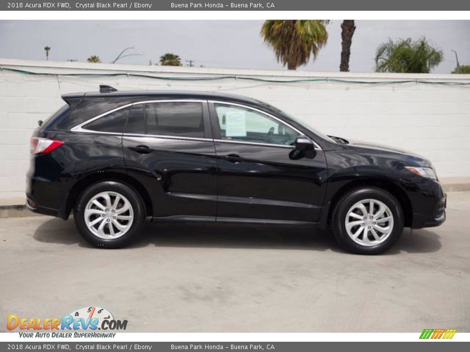 2018 Acura RDX FWD Crystal Black Pearl / Ebony Photo #14