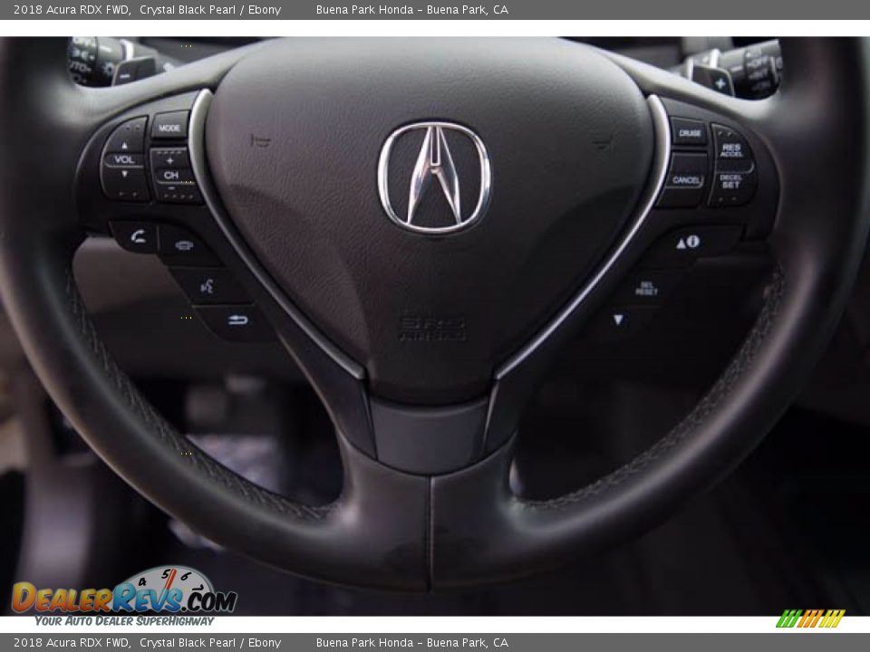 2018 Acura RDX FWD Crystal Black Pearl / Ebony Photo #15