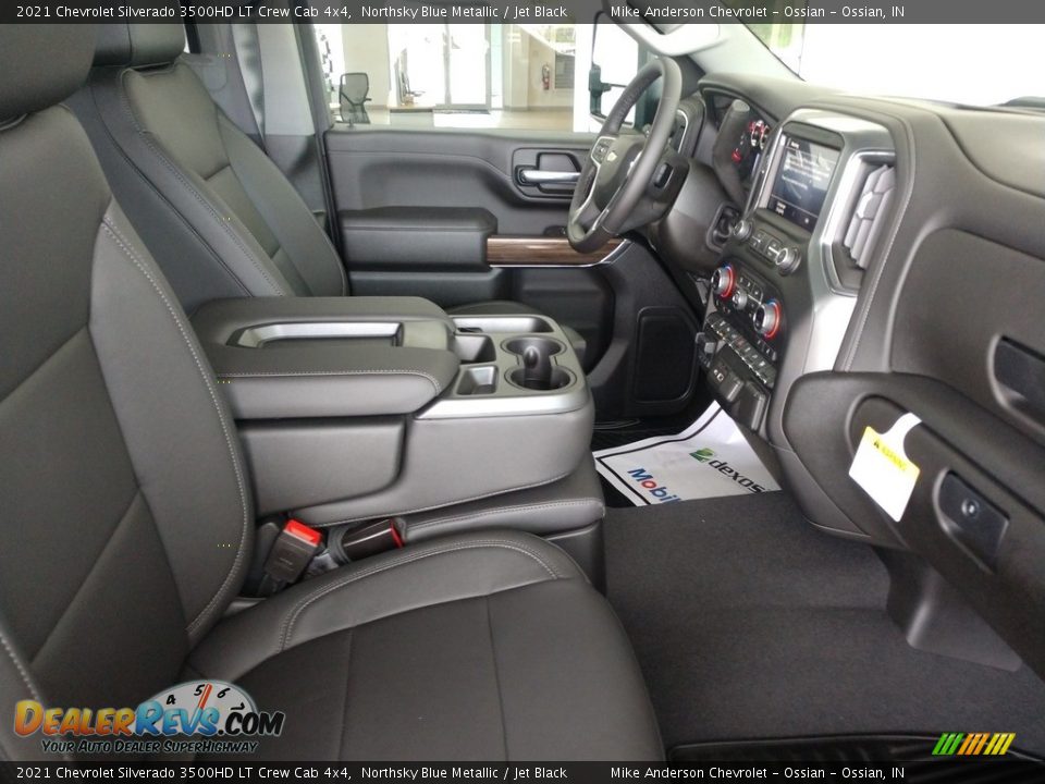 2021 Chevrolet Silverado 3500HD LT Crew Cab 4x4 Northsky Blue Metallic / Jet Black Photo #25