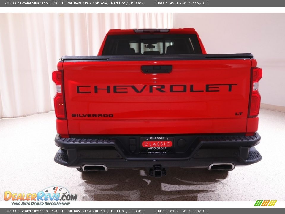2020 Chevrolet Silverado 1500 LT Trail Boss Crew Cab 4x4 Red Hot / Jet Black Photo #20