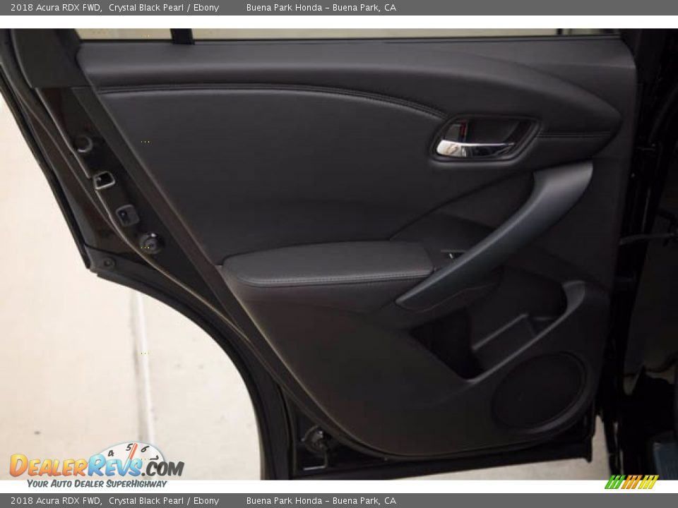 2018 Acura RDX FWD Crystal Black Pearl / Ebony Photo #31