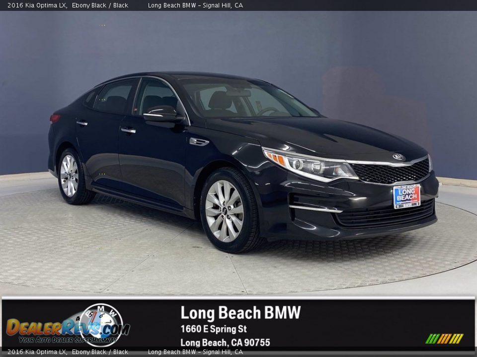 2016 Kia Optima LX Ebony Black / Black Photo #1