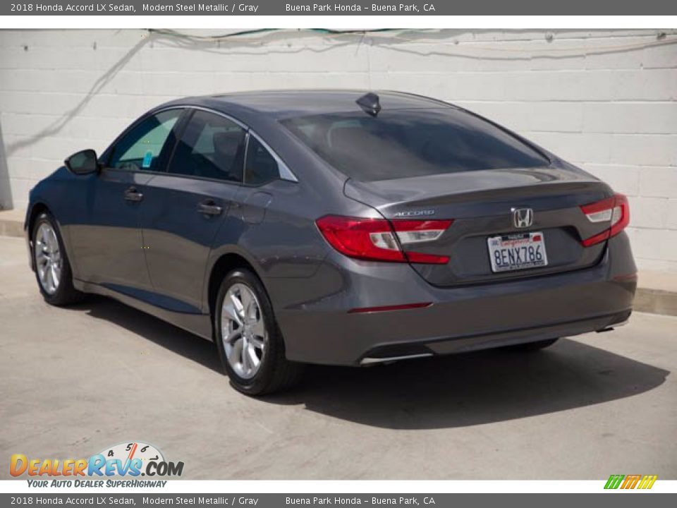 2018 Honda Accord LX Sedan Modern Steel Metallic / Gray Photo #2