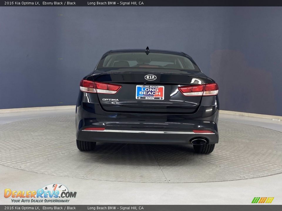 2016 Kia Optima LX Ebony Black / Black Photo #4