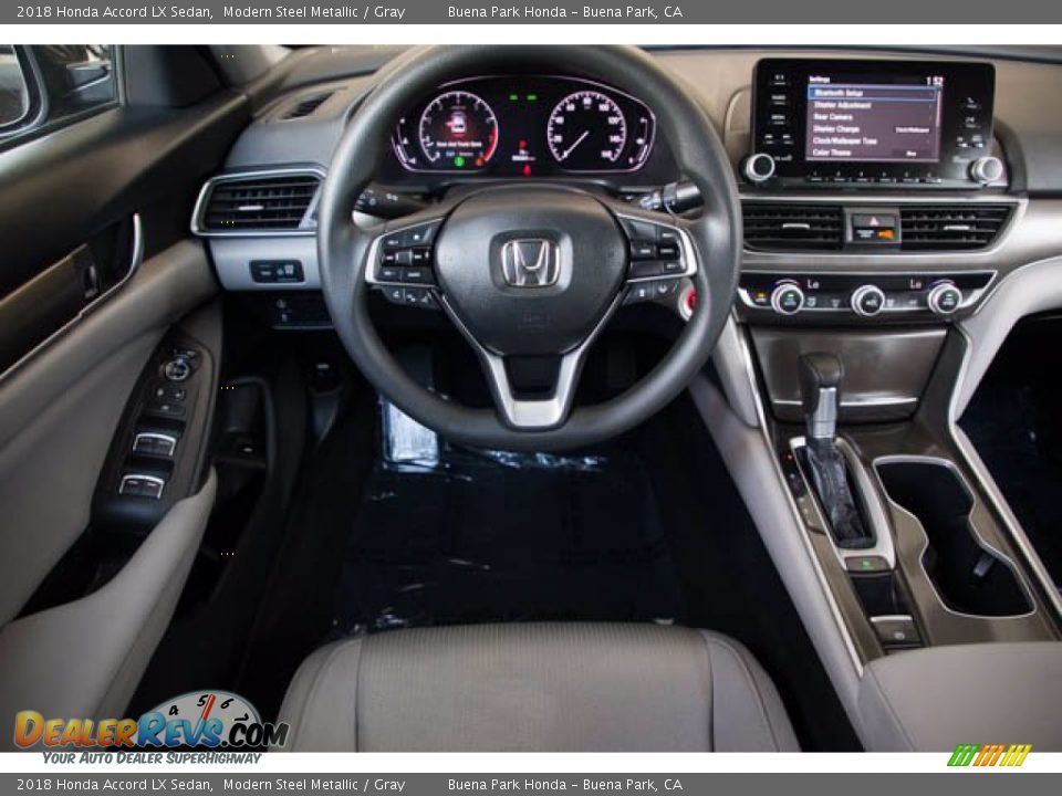 2018 Honda Accord LX Sedan Modern Steel Metallic / Gray Photo #5