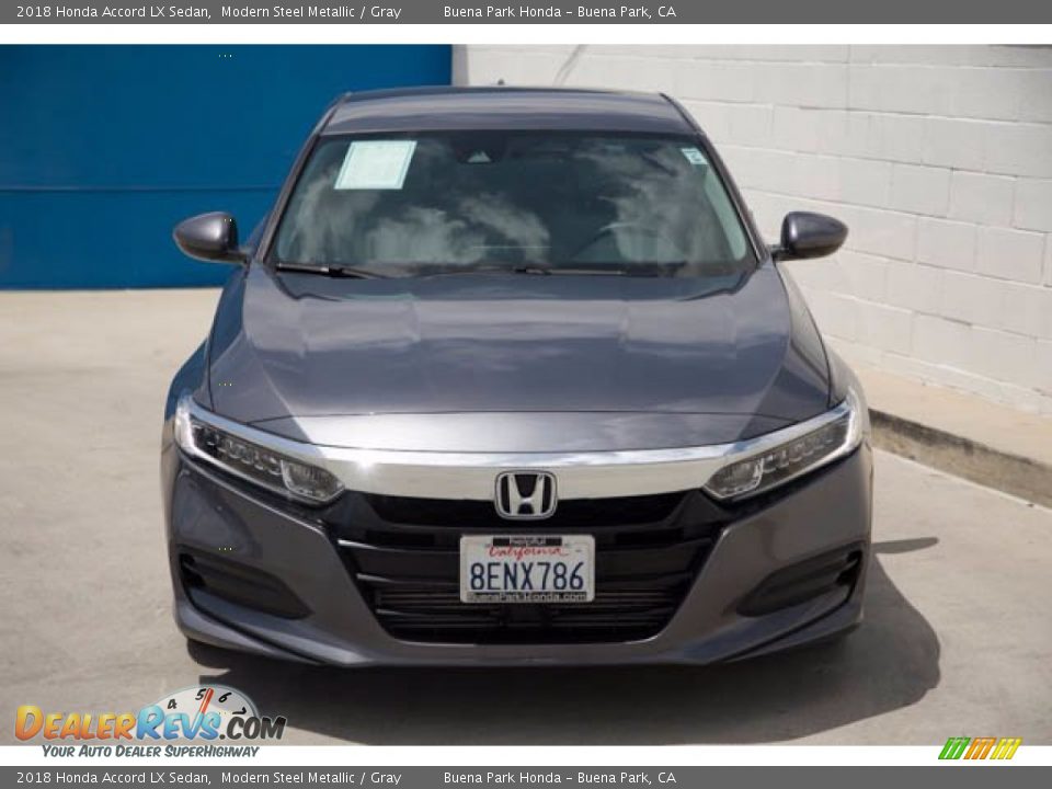 2018 Honda Accord LX Sedan Modern Steel Metallic / Gray Photo #7