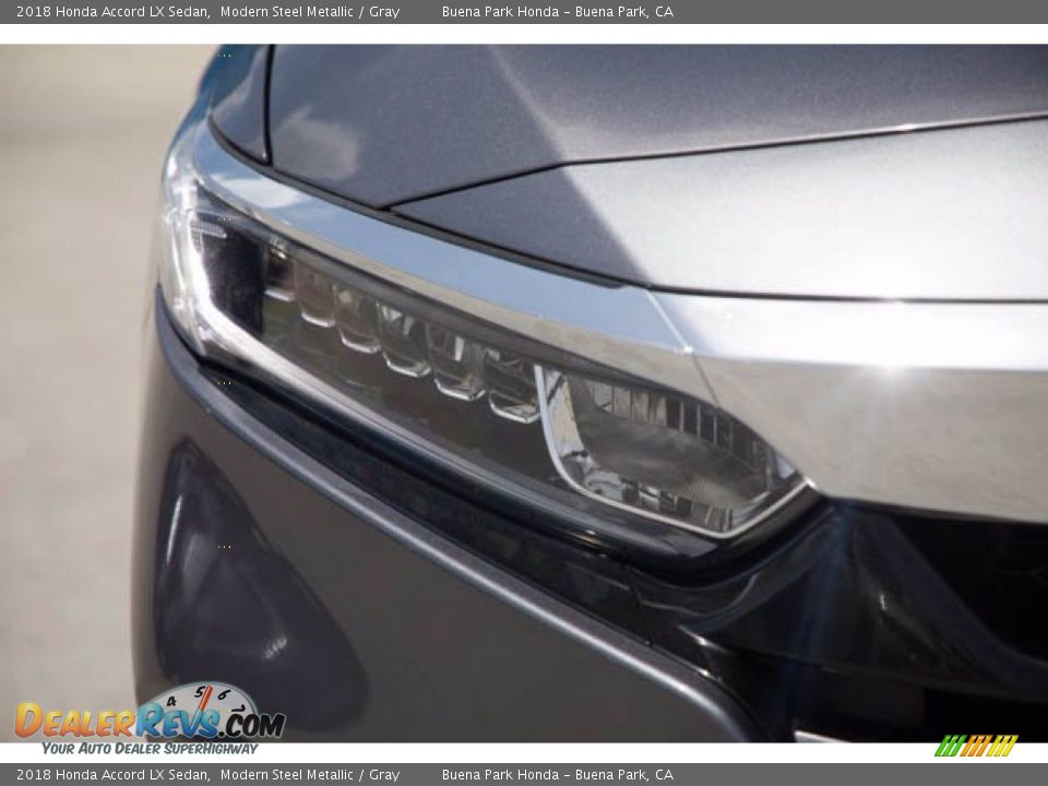 2018 Honda Accord LX Sedan Modern Steel Metallic / Gray Photo #8