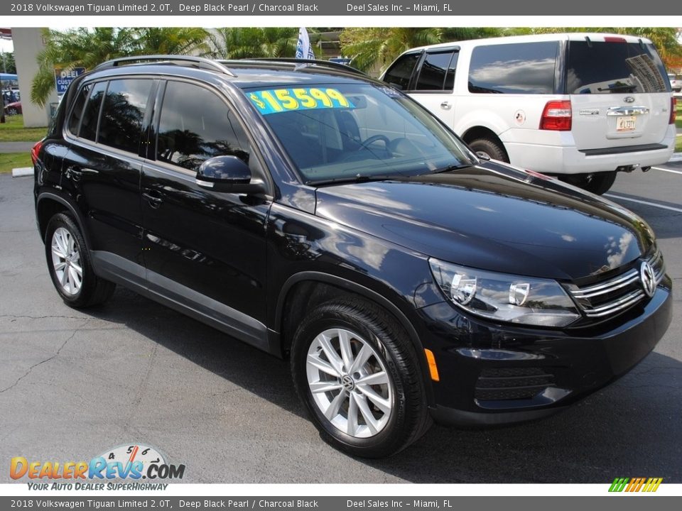 2018 Volkswagen Tiguan Limited 2.0T Deep Black Pearl / Charcoal Black Photo #2