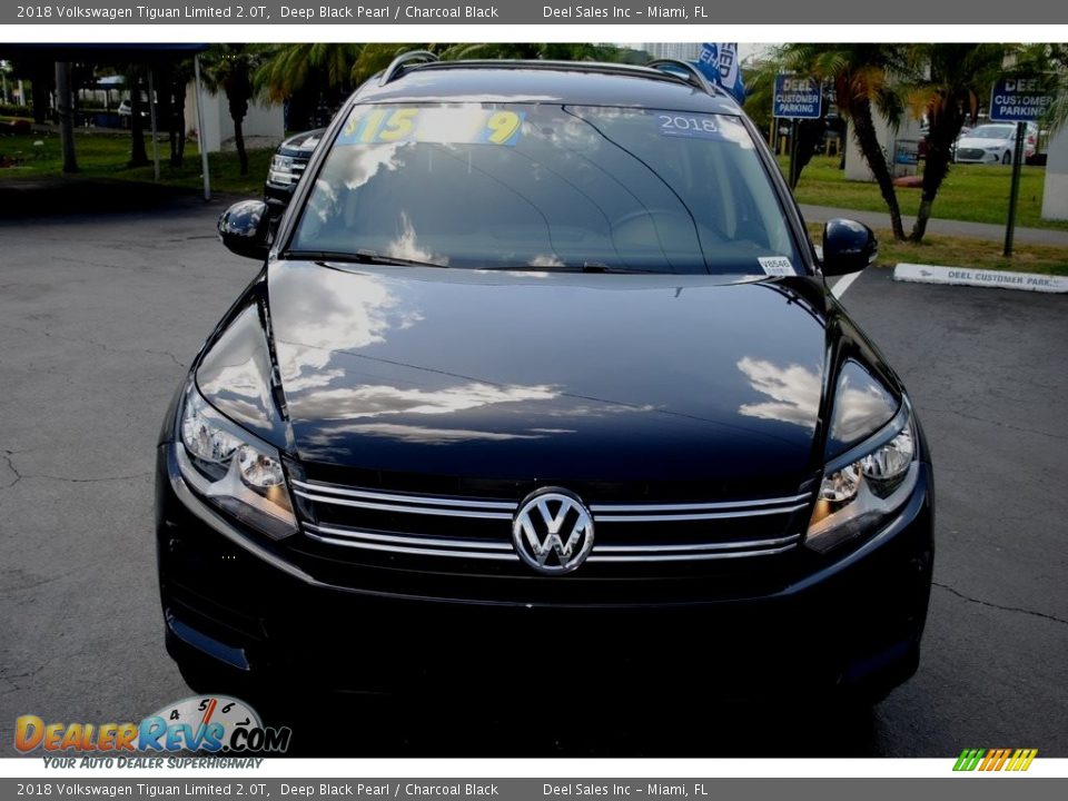 2018 Volkswagen Tiguan Limited 2.0T Deep Black Pearl / Charcoal Black Photo #3