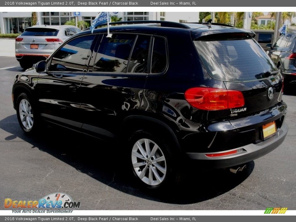 2018 Volkswagen Tiguan Limited 2.0T Deep Black Pearl / Charcoal Black Photo #6