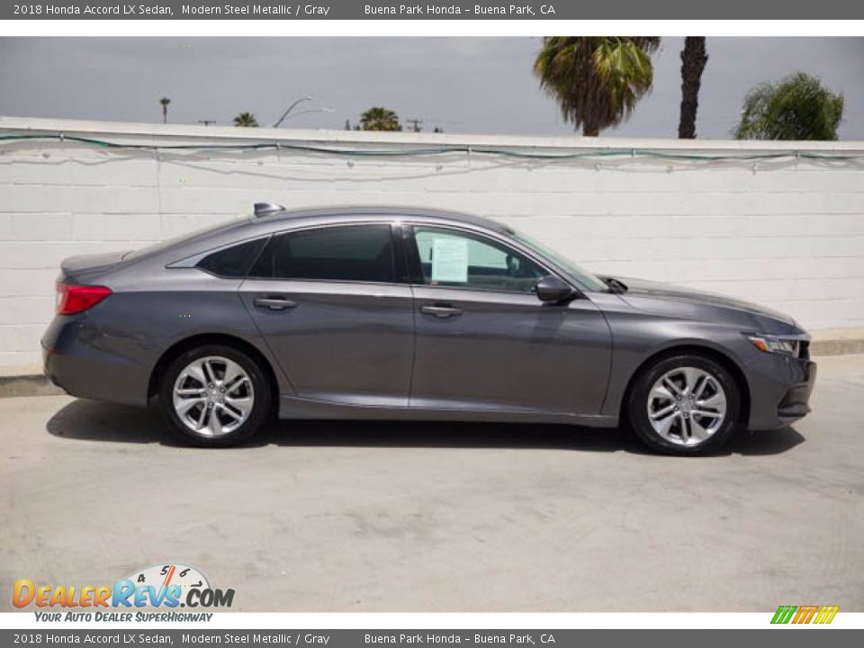 2018 Honda Accord LX Sedan Modern Steel Metallic / Gray Photo #14