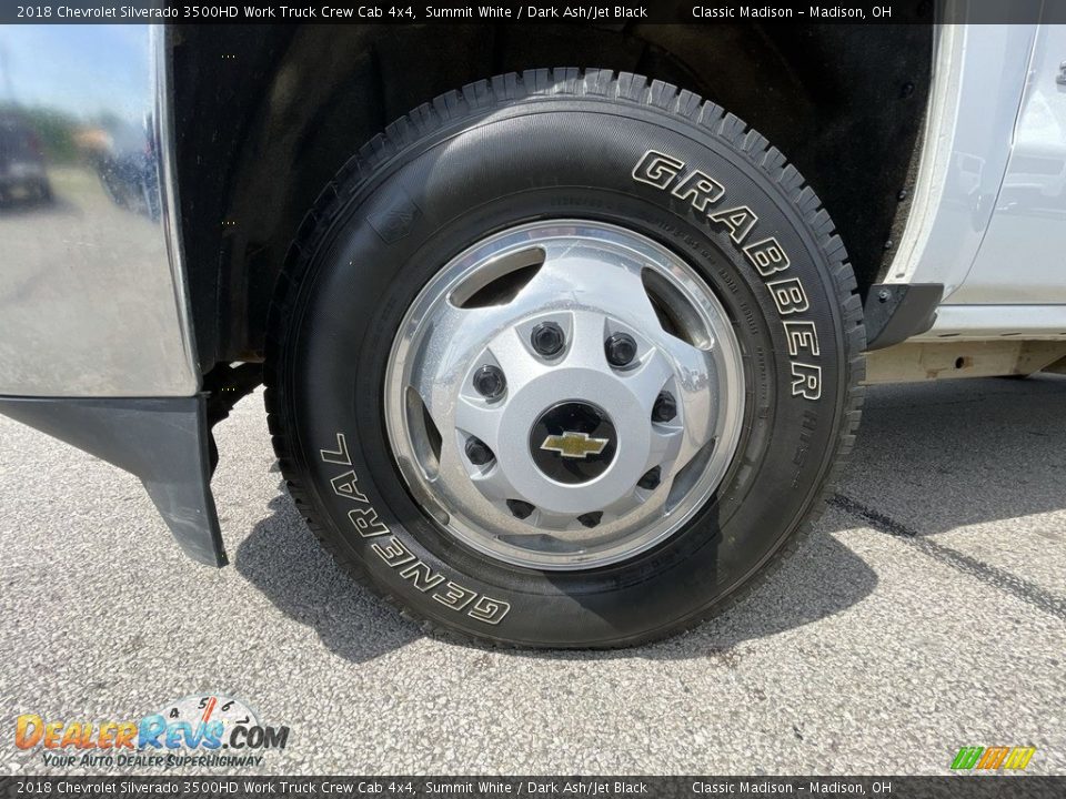 2018 Chevrolet Silverado 3500HD Work Truck Crew Cab 4x4 Wheel Photo #2