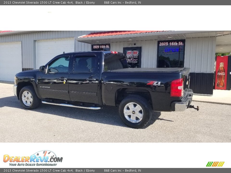 2013 Chevrolet Silverado 1500 LT Crew Cab 4x4 Black / Ebony Photo #3