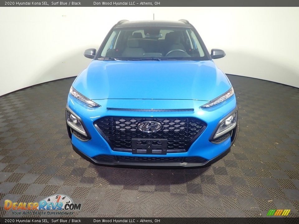 2020 Hyundai Kona SEL Surf Blue / Black Photo #6