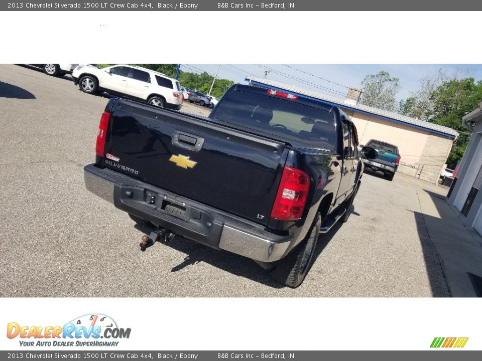 2013 Chevrolet Silverado 1500 LT Crew Cab 4x4 Black / Ebony Photo #5