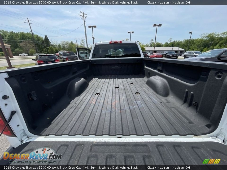 2018 Chevrolet Silverado 3500HD Work Truck Crew Cab 4x4 Summit White / Dark Ash/Jet Black Photo #15