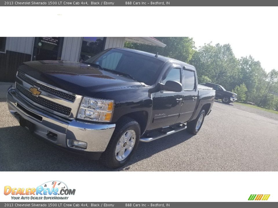 2013 Chevrolet Silverado 1500 LT Crew Cab 4x4 Black / Ebony Photo #9