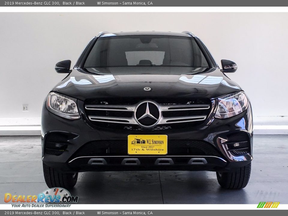 2019 Mercedes-Benz GLC 300 Black / Black Photo #2