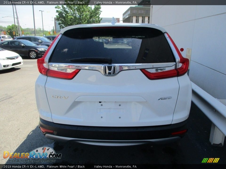 2019 Honda CR-V EX-L AWD Platinum White Pearl / Black Photo #4