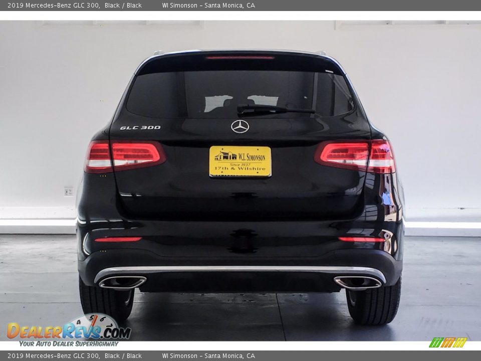 2019 Mercedes-Benz GLC 300 Black / Black Photo #3