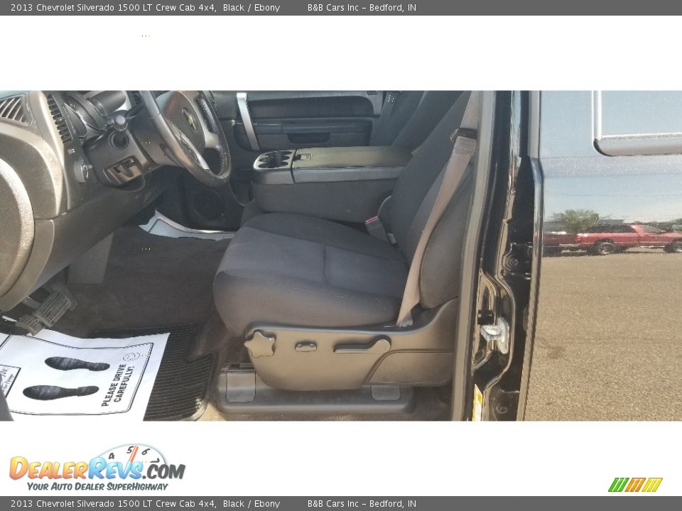 2013 Chevrolet Silverado 1500 LT Crew Cab 4x4 Black / Ebony Photo #11