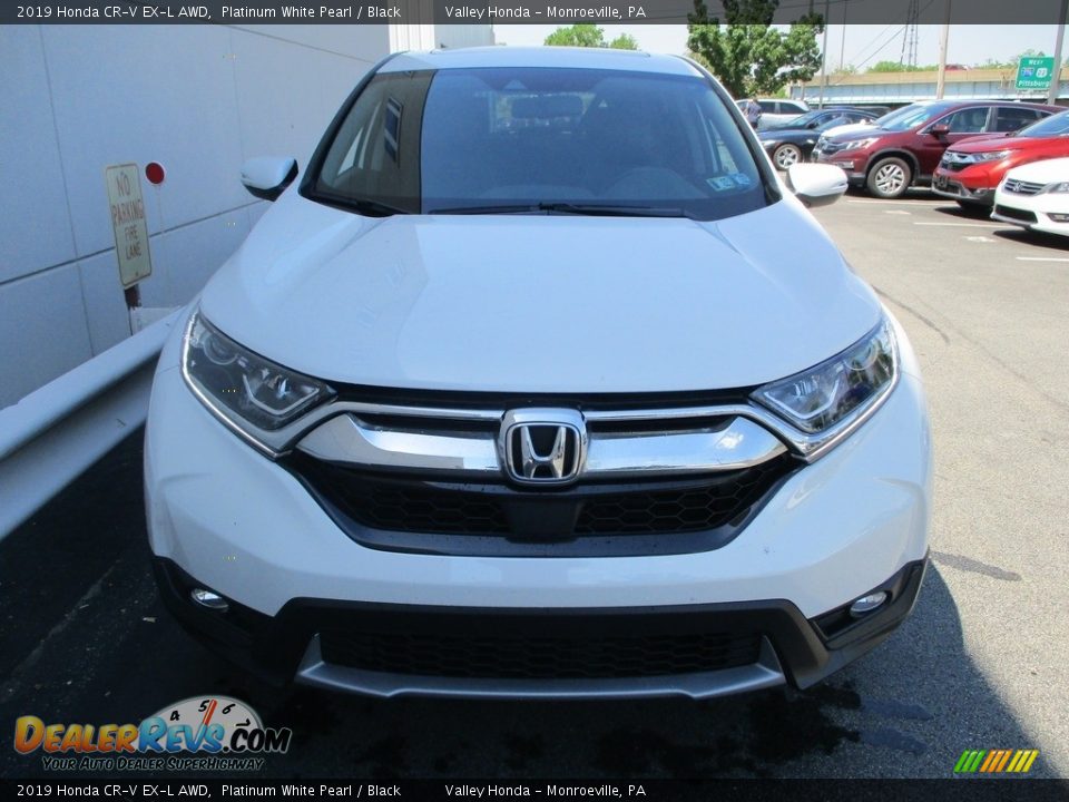 2019 Honda CR-V EX-L AWD Platinum White Pearl / Black Photo #7