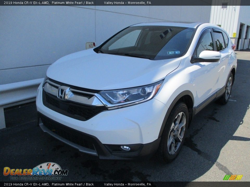 2019 Honda CR-V EX-L AWD Platinum White Pearl / Black Photo #8