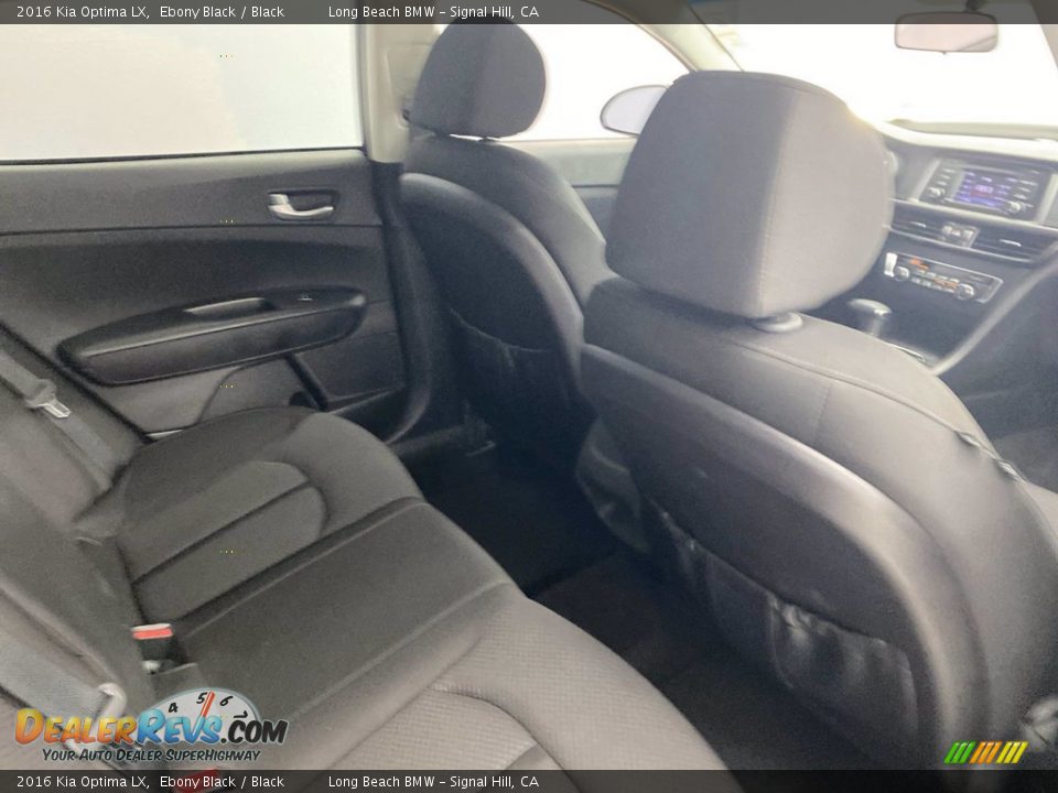 Rear Seat of 2016 Kia Optima LX Photo #33