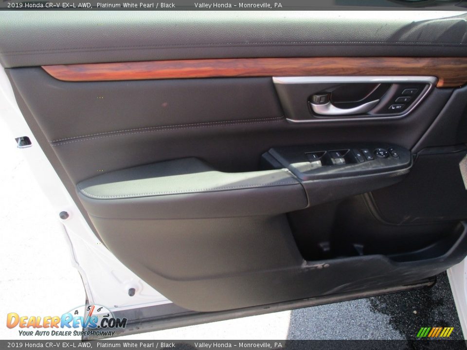 2019 Honda CR-V EX-L AWD Platinum White Pearl / Black Photo #10
