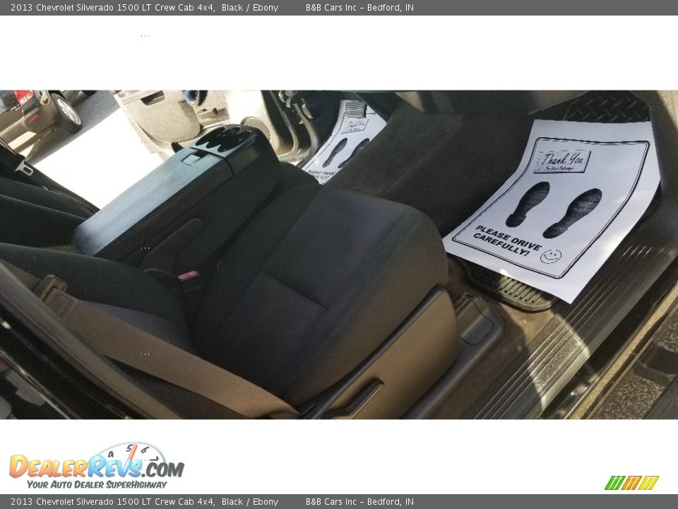2013 Chevrolet Silverado 1500 LT Crew Cab 4x4 Black / Ebony Photo #18