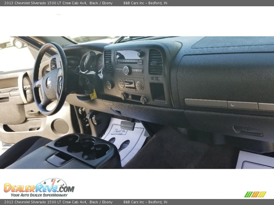 2013 Chevrolet Silverado 1500 LT Crew Cab 4x4 Black / Ebony Photo #20