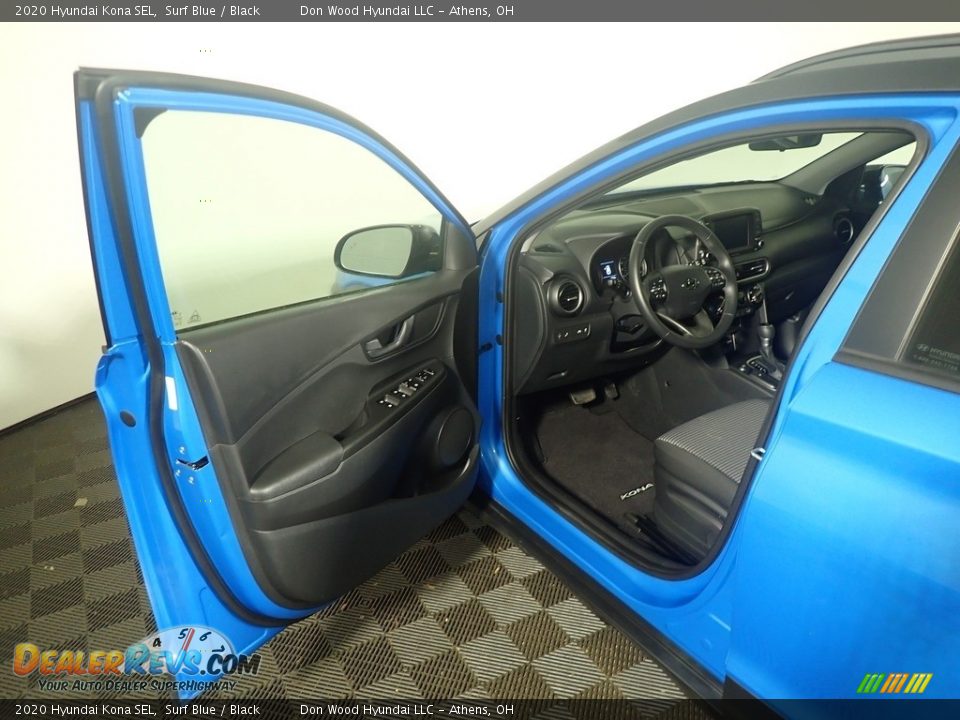 2020 Hyundai Kona SEL Surf Blue / Black Photo #21