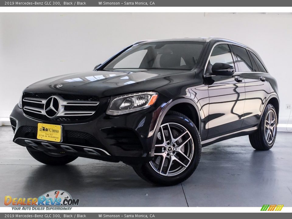 2019 Mercedes-Benz GLC 300 Black / Black Photo #12