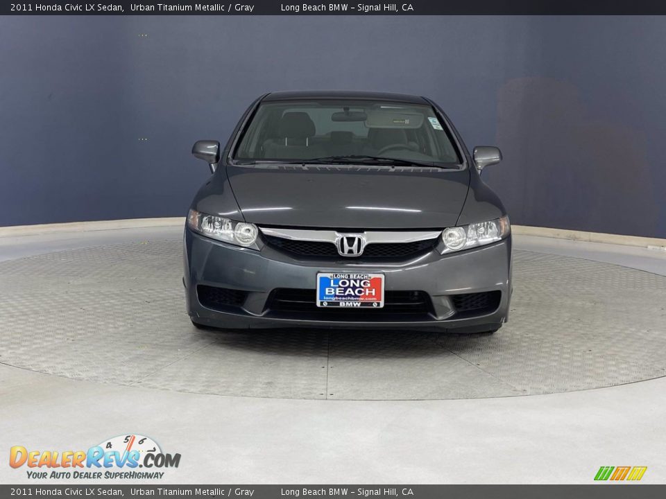 2011 Honda Civic LX Sedan Urban Titanium Metallic / Gray Photo #2