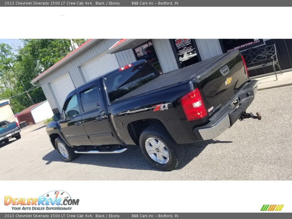 2013 Chevrolet Silverado 1500 LT Crew Cab 4x4 Black / Ebony Photo #22