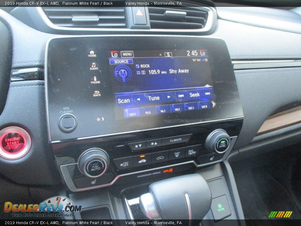 2019 Honda CR-V EX-L AWD Platinum White Pearl / Black Photo #15
