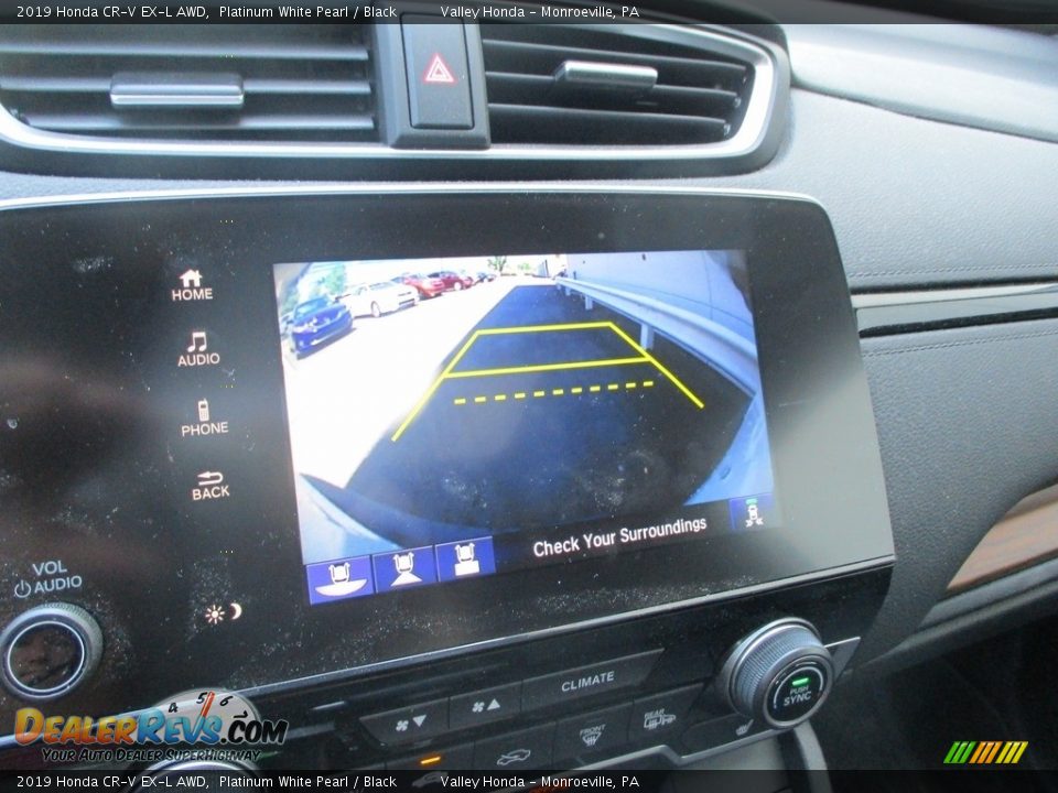 2019 Honda CR-V EX-L AWD Platinum White Pearl / Black Photo #16