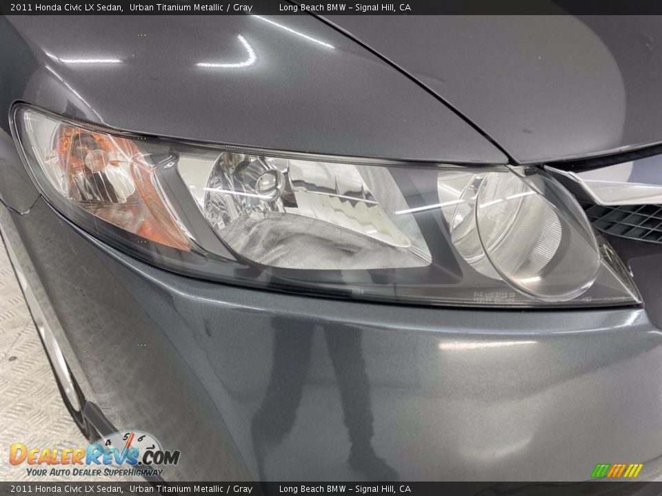 2011 Honda Civic LX Sedan Urban Titanium Metallic / Gray Photo #7
