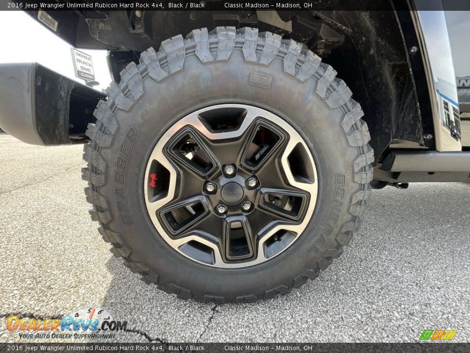 2016 Jeep Wrangler Unlimited Rubicon Hard Rock 4x4 Black / Black Photo #2