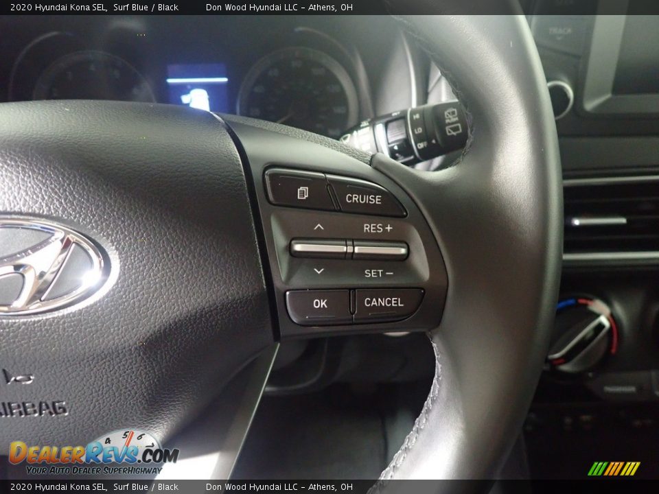 2020 Hyundai Kona SEL Surf Blue / Black Photo #31