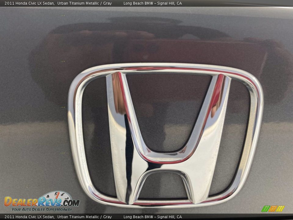 2011 Honda Civic LX Sedan Urban Titanium Metallic / Gray Photo #10