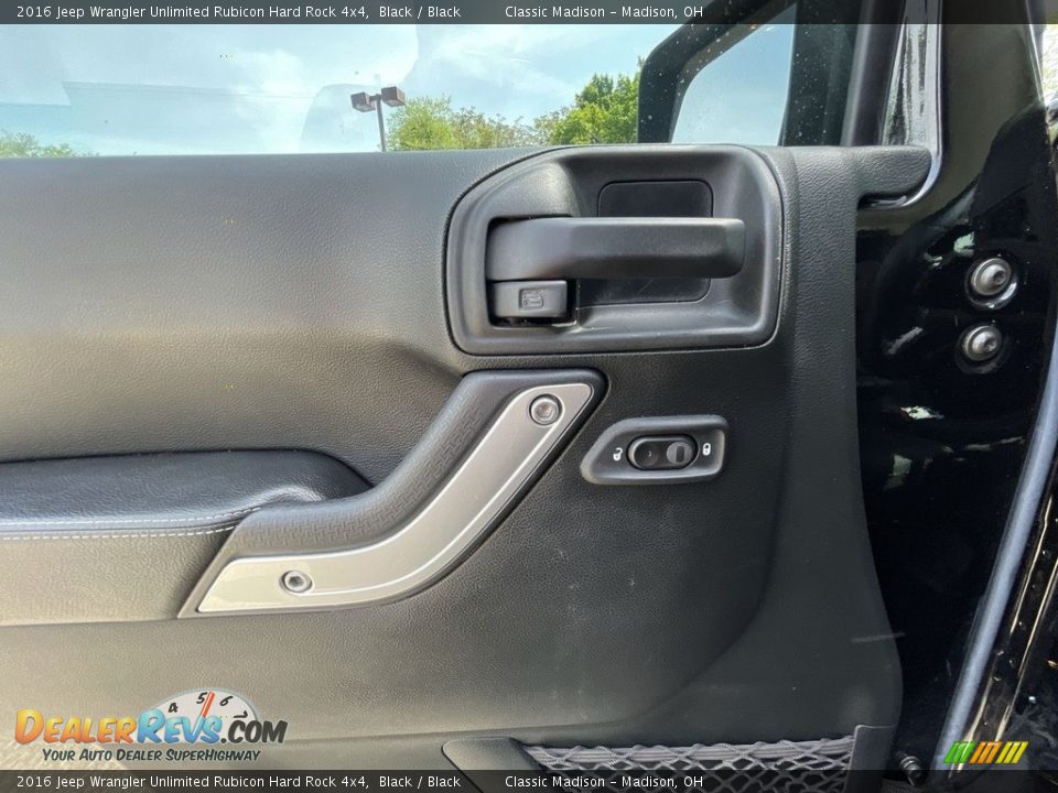2016 Jeep Wrangler Unlimited Rubicon Hard Rock 4x4 Black / Black Photo #3