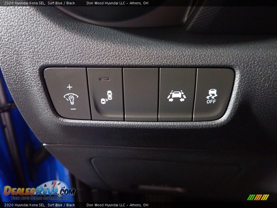 2020 Hyundai Kona SEL Surf Blue / Black Photo #32