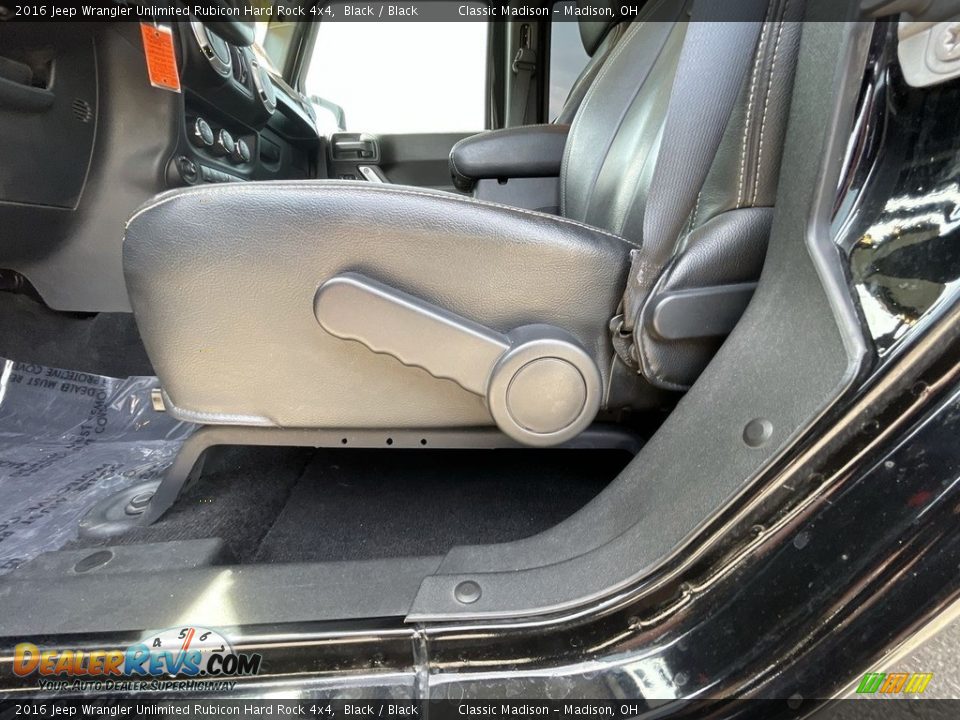 2016 Jeep Wrangler Unlimited Rubicon Hard Rock 4x4 Black / Black Photo #5