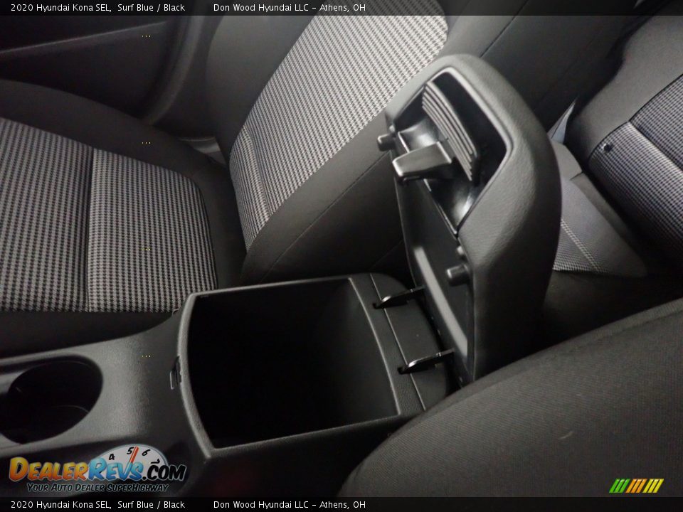 2020 Hyundai Kona SEL Surf Blue / Black Photo #34