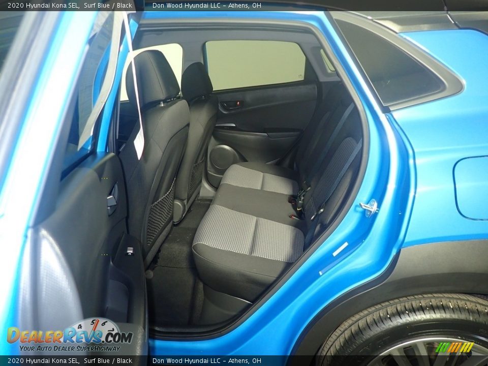 2020 Hyundai Kona SEL Surf Blue / Black Photo #36