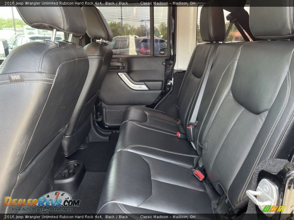 2016 Jeep Wrangler Unlimited Rubicon Hard Rock 4x4 Black / Black Photo #7