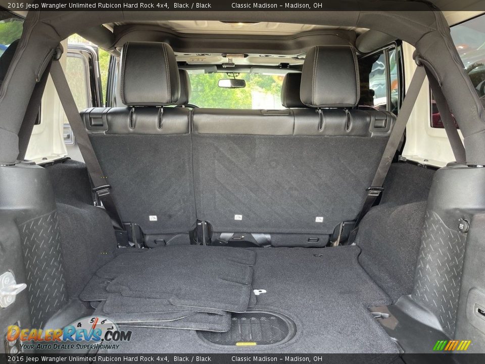 2016 Jeep Wrangler Unlimited Rubicon Hard Rock 4x4 Black / Black Photo #15