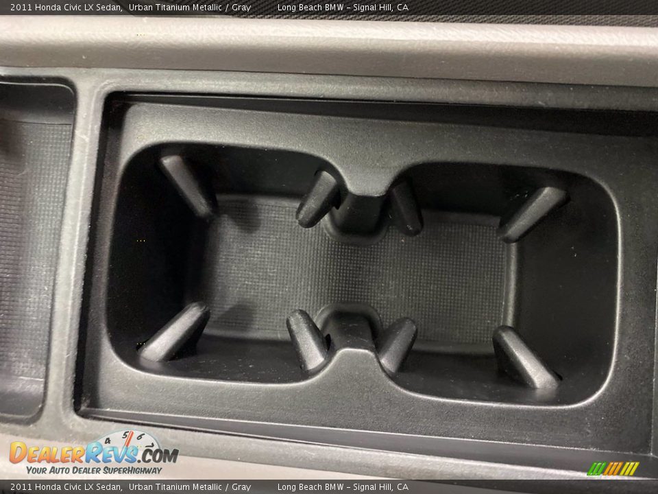 2011 Honda Civic LX Sedan Urban Titanium Metallic / Gray Photo #24