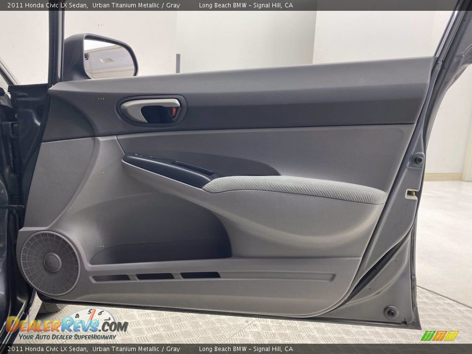 2011 Honda Civic LX Sedan Urban Titanium Metallic / Gray Photo #25